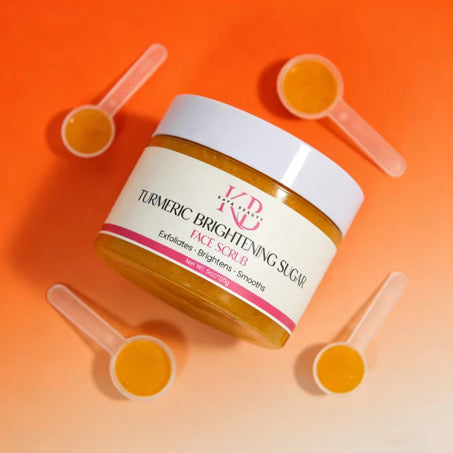 Turmeric Brightening Sugar Face Scrub